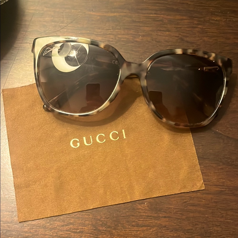 Gucci Women's Tortoiseshell Sunglasses